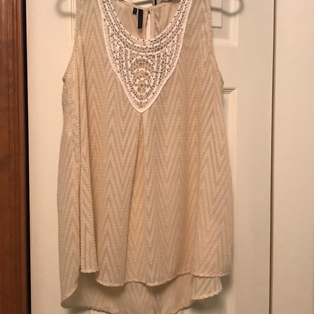 Maurice’s Sheer Flowing Tank Top